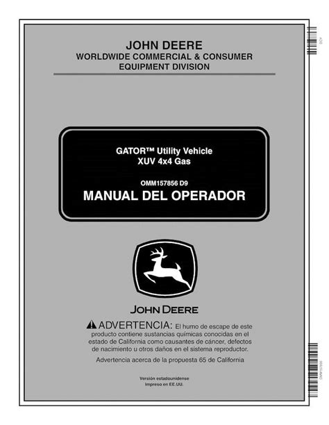 john deere gator xuv operators manual Kindle Editon