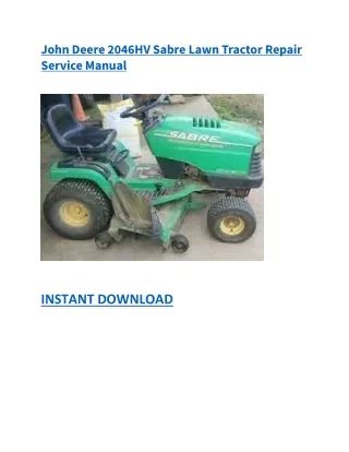 john deere lawn tractor repair service Ebook Reader