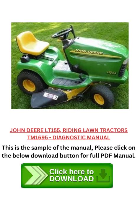 john deere lt155 technical manual Reader