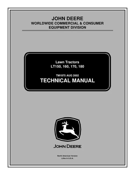 john deere lt180 repair manual Reader