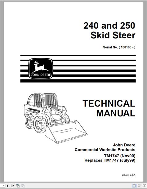 john deere manual skid steer pdf Kindle Editon