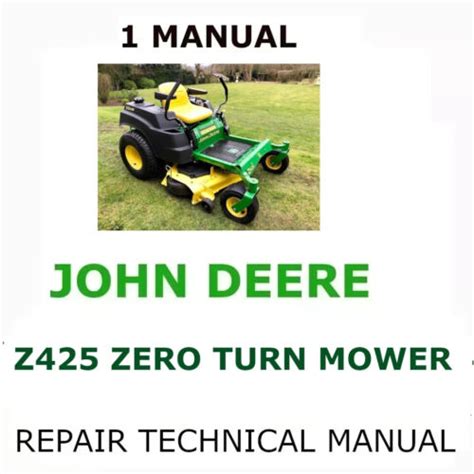 john deere owners manual zero turn 425 pdf Epub