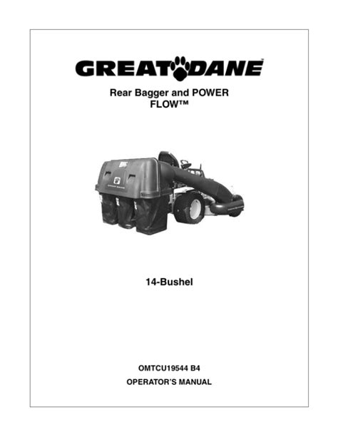 john deere rear bagger manual Doc