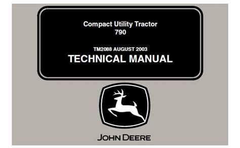 john deere service manual 790 Reader