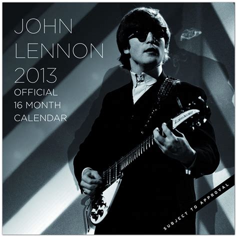 john lennon 2013 square 12x12 wall calendar PDF