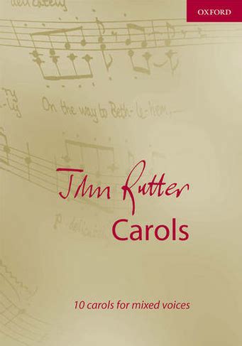 john rutter carols vocal score composer carol collections Kindle Editon