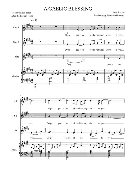 john rutter sheet music PDF