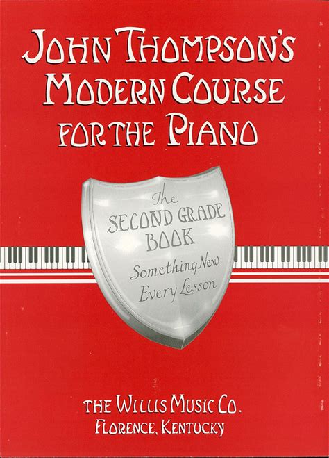 john thompsons modern course for the piano second grade book Epub