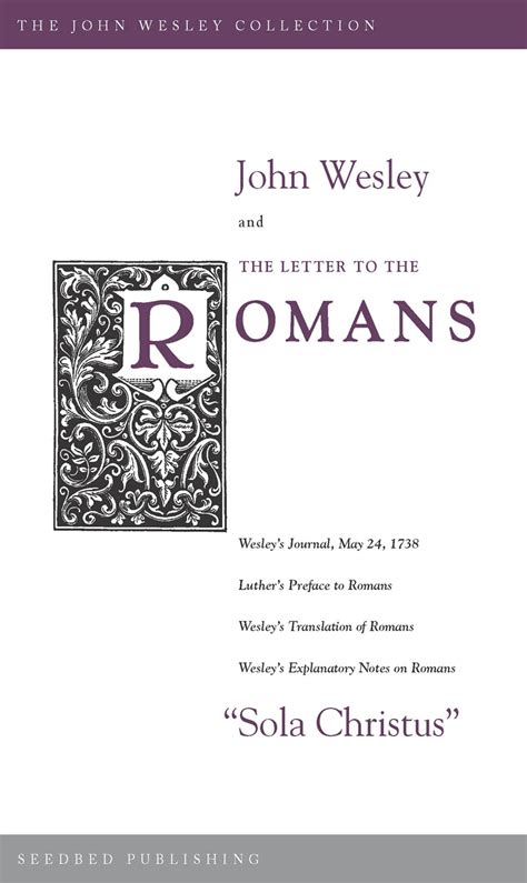 john wesley letter romans ebook Reader