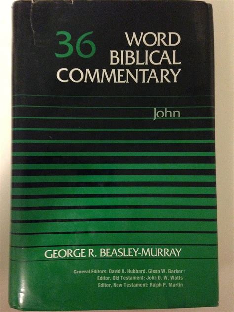 john word biblical commentary vol 36 Doc