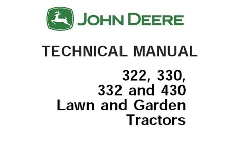 john-deere-lawn-tractor-322-330-332-430-repair-manual Ebook Doc