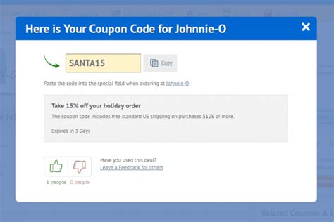 johnnie o promotional code