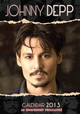 johnny depp 2013 calendar Reader