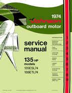 johnson 135 hp outboard motor repair manual Kindle Editon