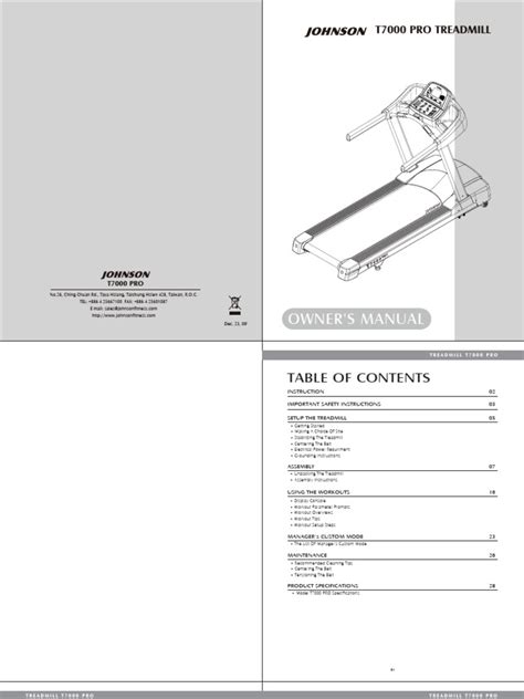 johnson t7000 tm91b user guide Doc