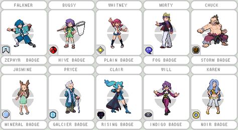 johto gym leaders