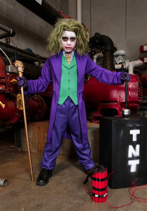 joker costume kids