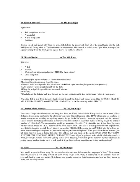 jolly roger cookbook Reader