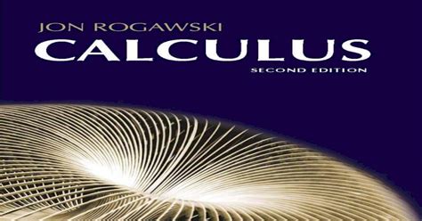 jon rogawski calculus second edition solutions google books Reader