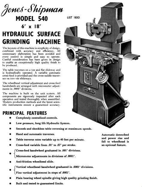 jones and shipman 540 grinder manual Epub