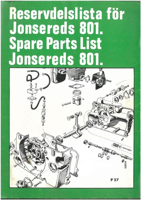 jonsered 801 manual pdf PDF