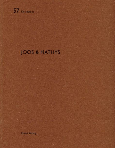 joos mathys aedibus heinz wirz Reader