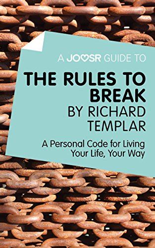 joosr guide rules richard templar ebook PDF