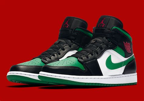 jordan 1 green white black