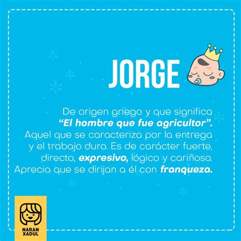 jorge significado