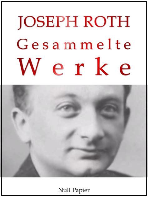 joseph roth werke joseph roth ebook Reader