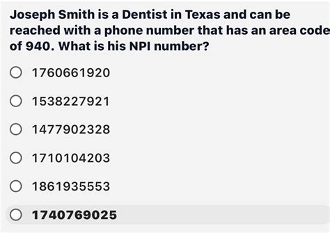 joseph smith dentist texas