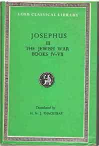 josephus the jewish war books v vii loeb classical library no 210 Epub