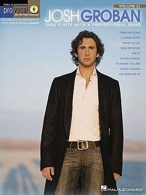 josh groban pro vocal vol 33 book and cd Doc