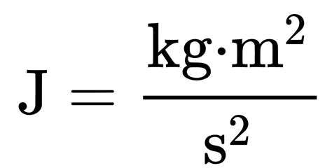 joule equivalent