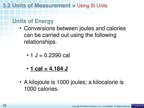 joule to kilocalorie