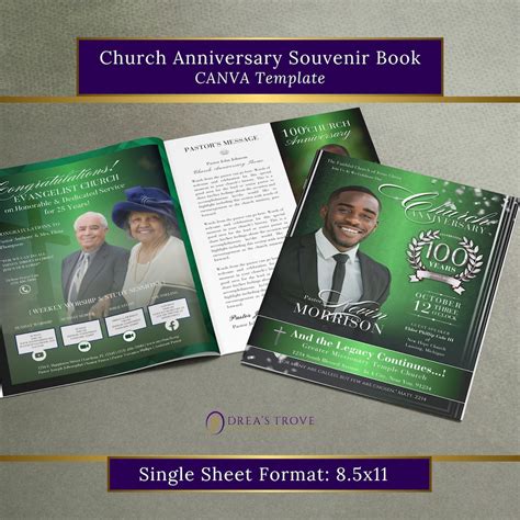 journal ad for church anniversary Epub