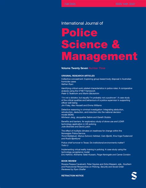 journal of police management PDF