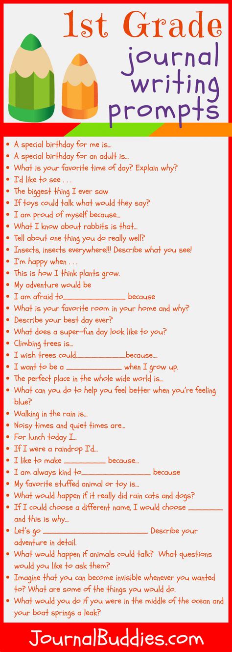 journal prompts 1st grade Kindle Editon