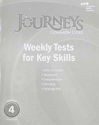 journey common core 4th grade weekly test for key skills florida Ebook Kindle Editon