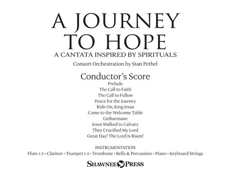 journey hope cantata inspired spirituals Doc