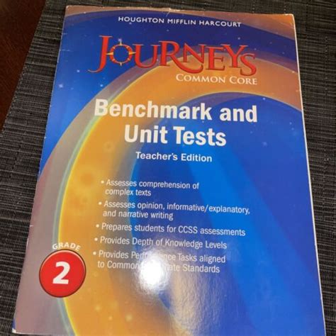 journeys common core benchmark and unit tests teachers edition grade 4 PDF