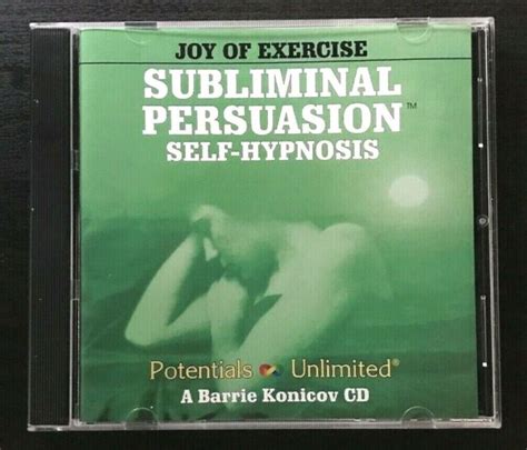 joy of exercise subliminal persuasion self hypnosis PDF