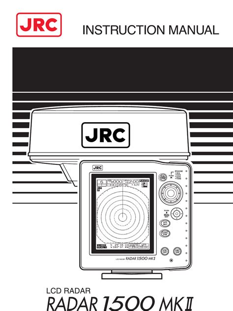 jrc radar 1500 mkii user guide Kindle Editon