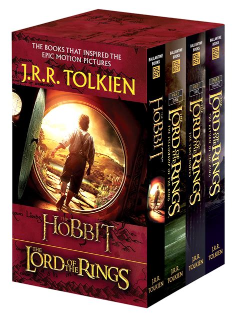jrr tolkien 4 book boxed set hobbit and Kindle Editon