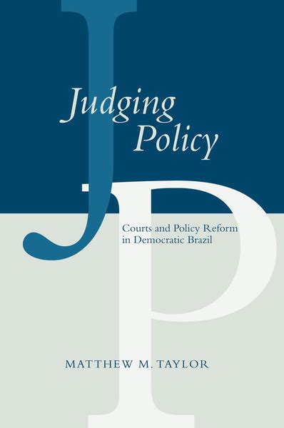 judging policy courts and policy reform in democratic brazil PDF