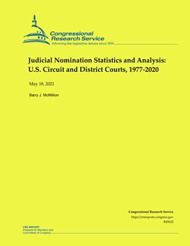 judicial nomination statistics judicial nomination statistics Reader
