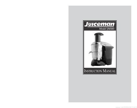 juiceman jm503 user guide Doc