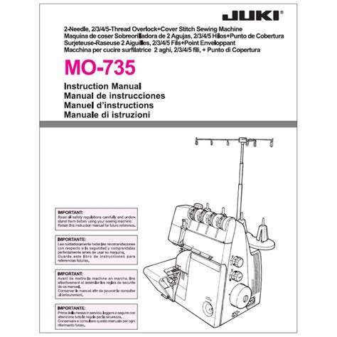 juki mo 735 user guide Epub