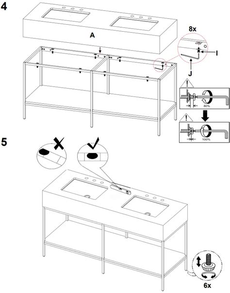 julien bath console instruction guide PDF