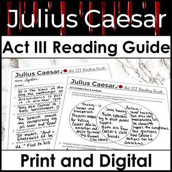 julius caesar act iii study guide answers pdf Kindle Editon